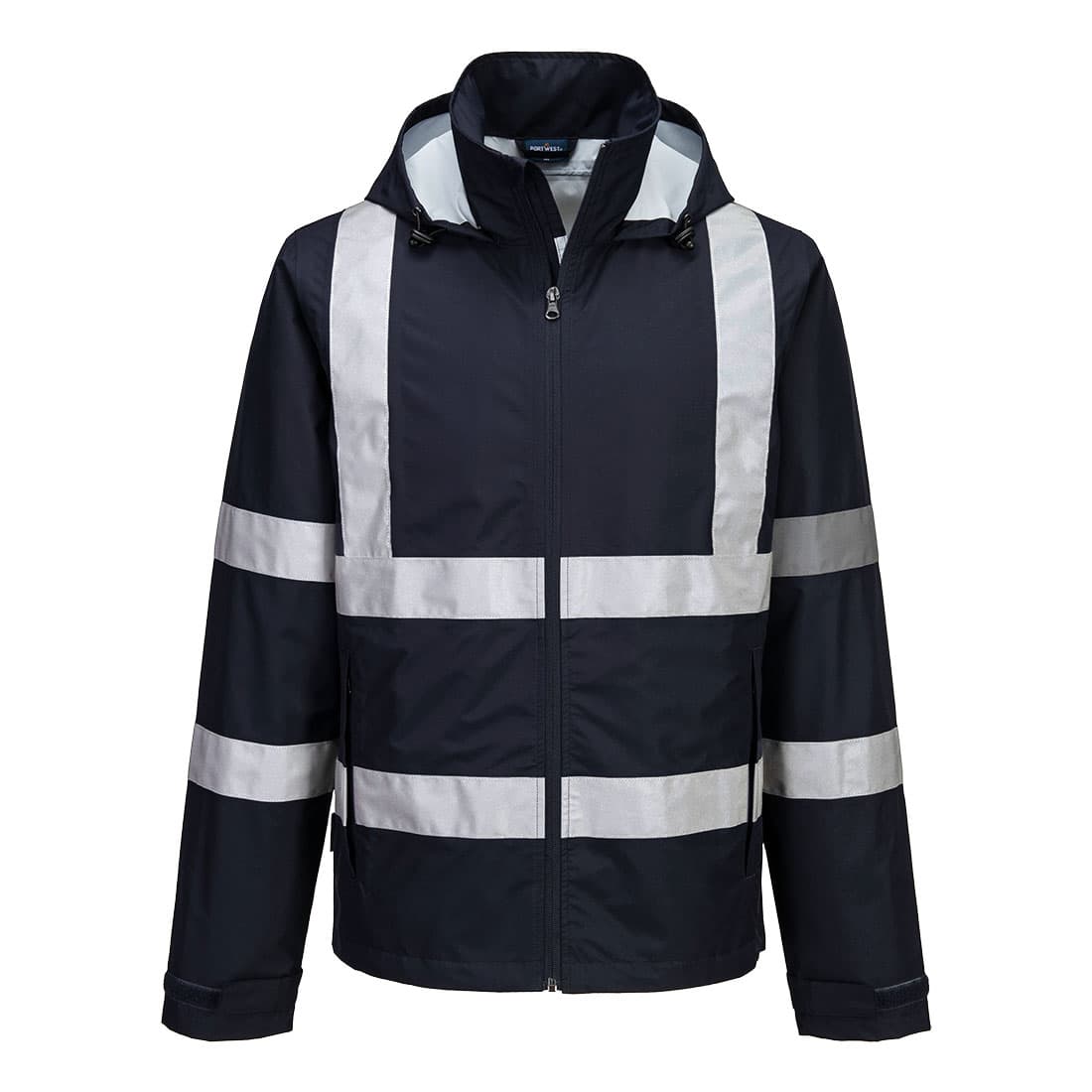 Veste de pluie légère Iona pliable Marine Foncé