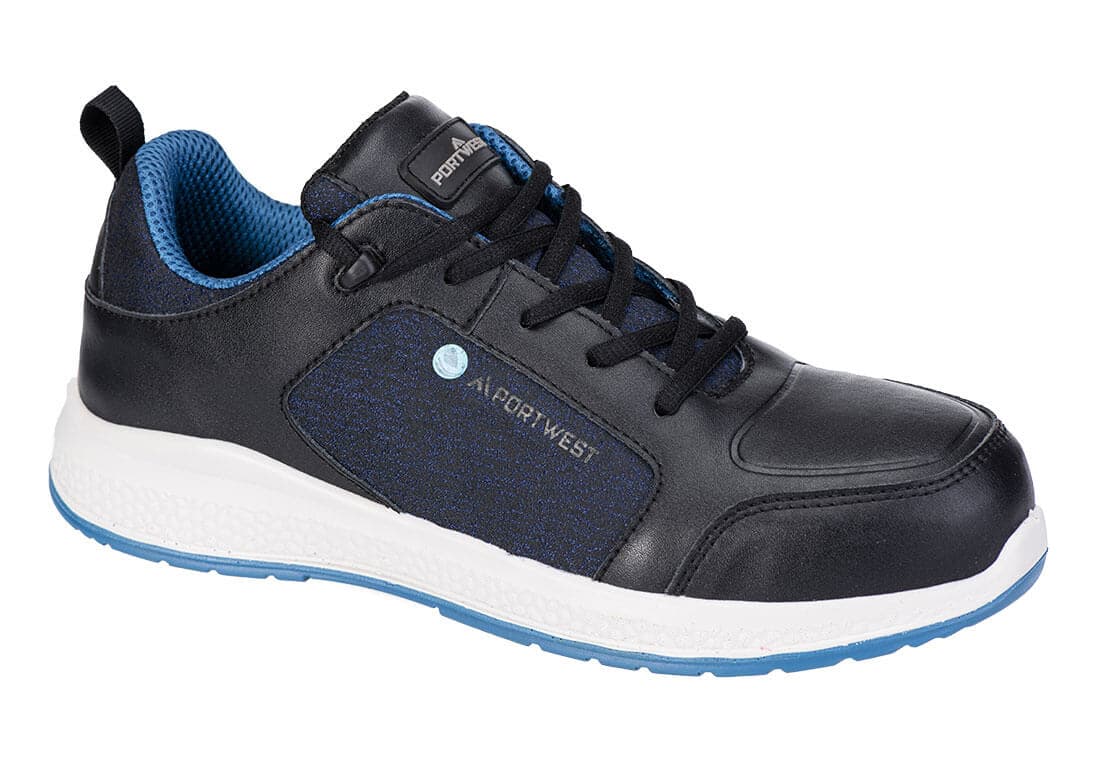 Basket Eco-conçu Composite S3S SR Noir/Bleu
