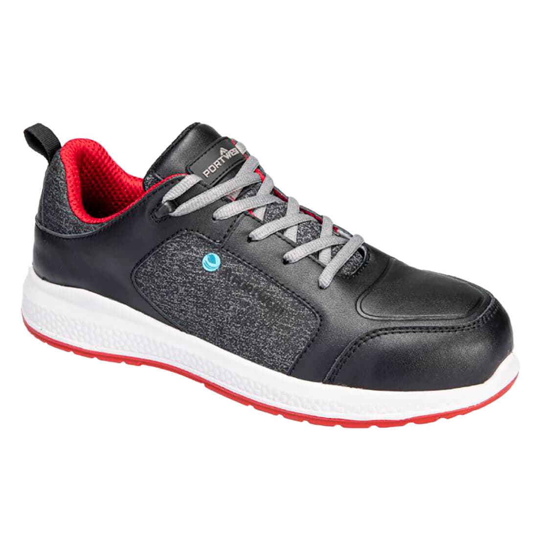 Basket Eco-conçu Composite S3S SR Noir/Rouge