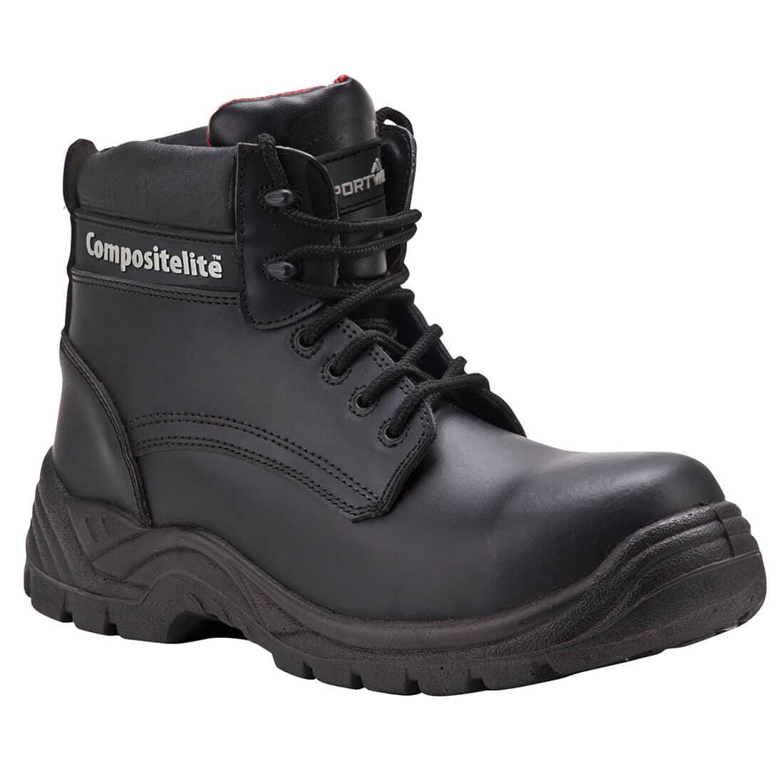Brodequin cuir composite S3S SR Noir
