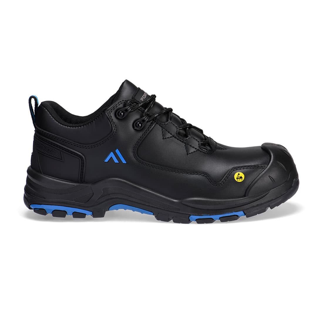Chaussure basse Apex S3S ESD HRO SR SC FO Noir/Bleu