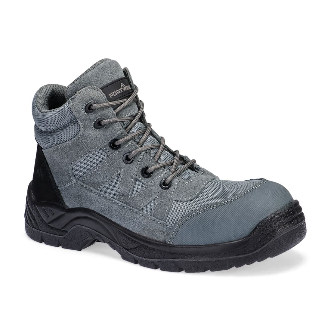 Chaussure haute Composite Textile S1PL SR FO Gris Métal