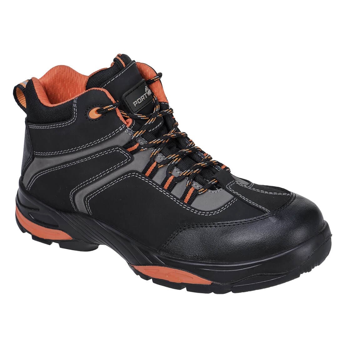 Brodequin cuir nubuck composite S3S HRO FO SR Noir