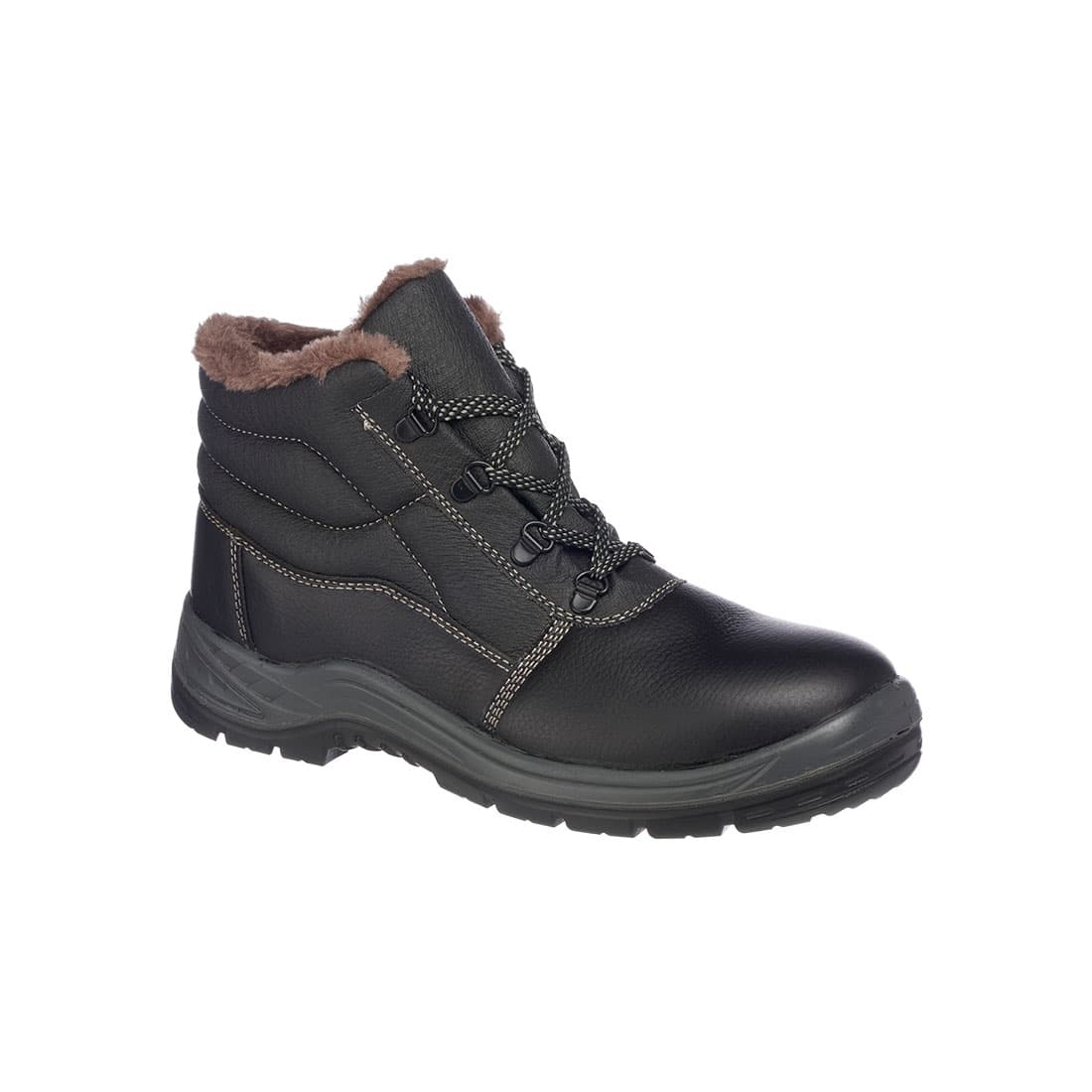Botte Steelite Kumo doublée de fourrure S3 Noir