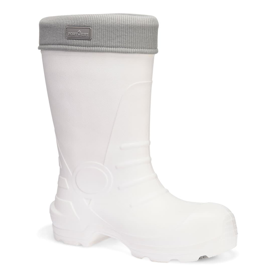 Botte de sécurité EVA composite S5S SR CI Blanc/Gris
