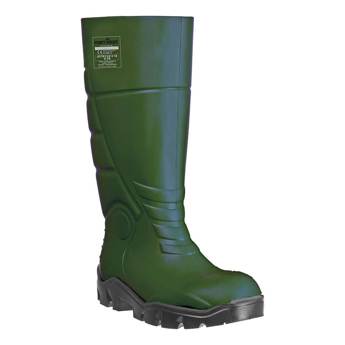 Botte PU S5 CI FO Vert