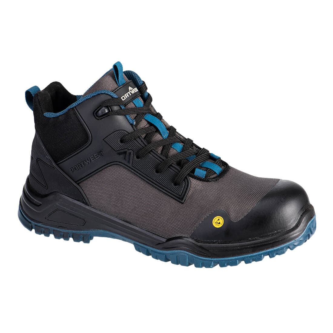 Chaussure haute Bevel Composite S3S ESD SR FO BkTeal
