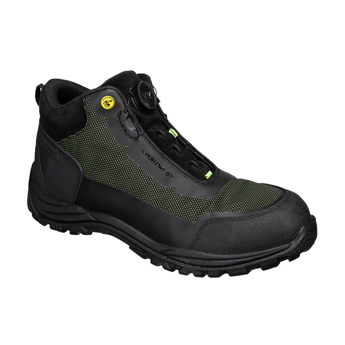 Girder Composite Mid Boot S3S ESD SR FO Noir/Vert