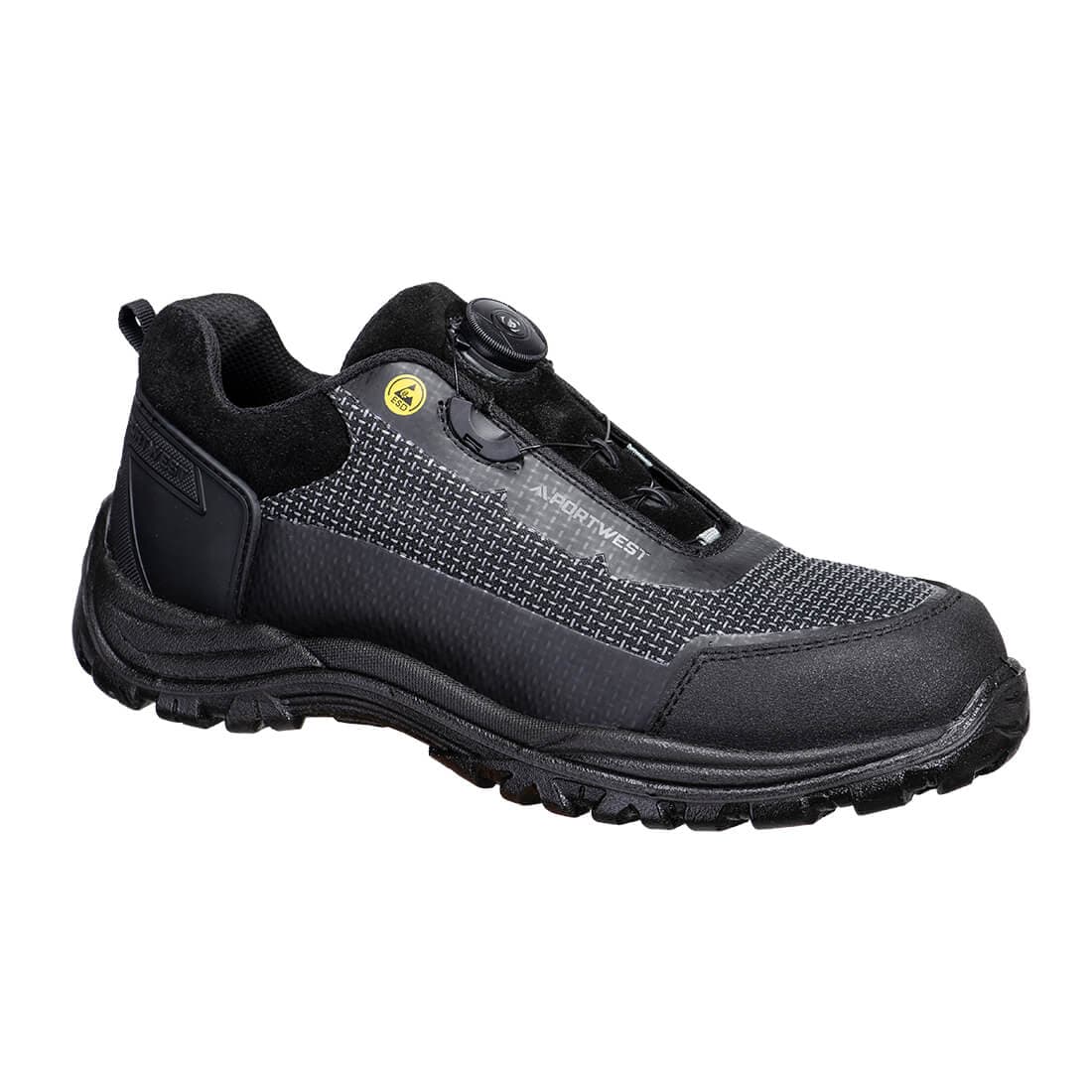 Chaussures Girder Composite Mid S3S ESD SR FO Noir/Gris