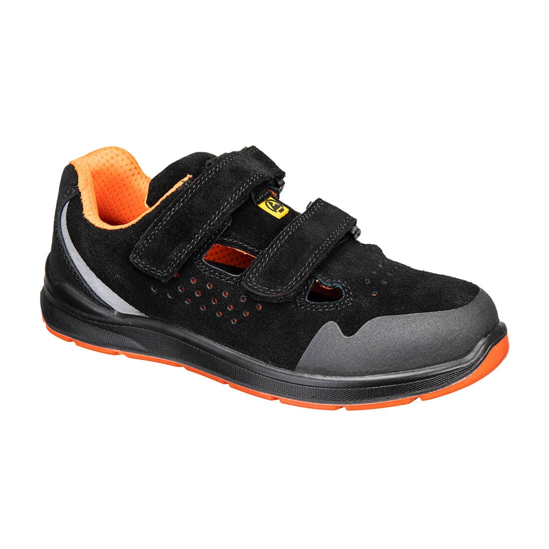 Sandale composite S1P ESD SR FO Noir/Gris
