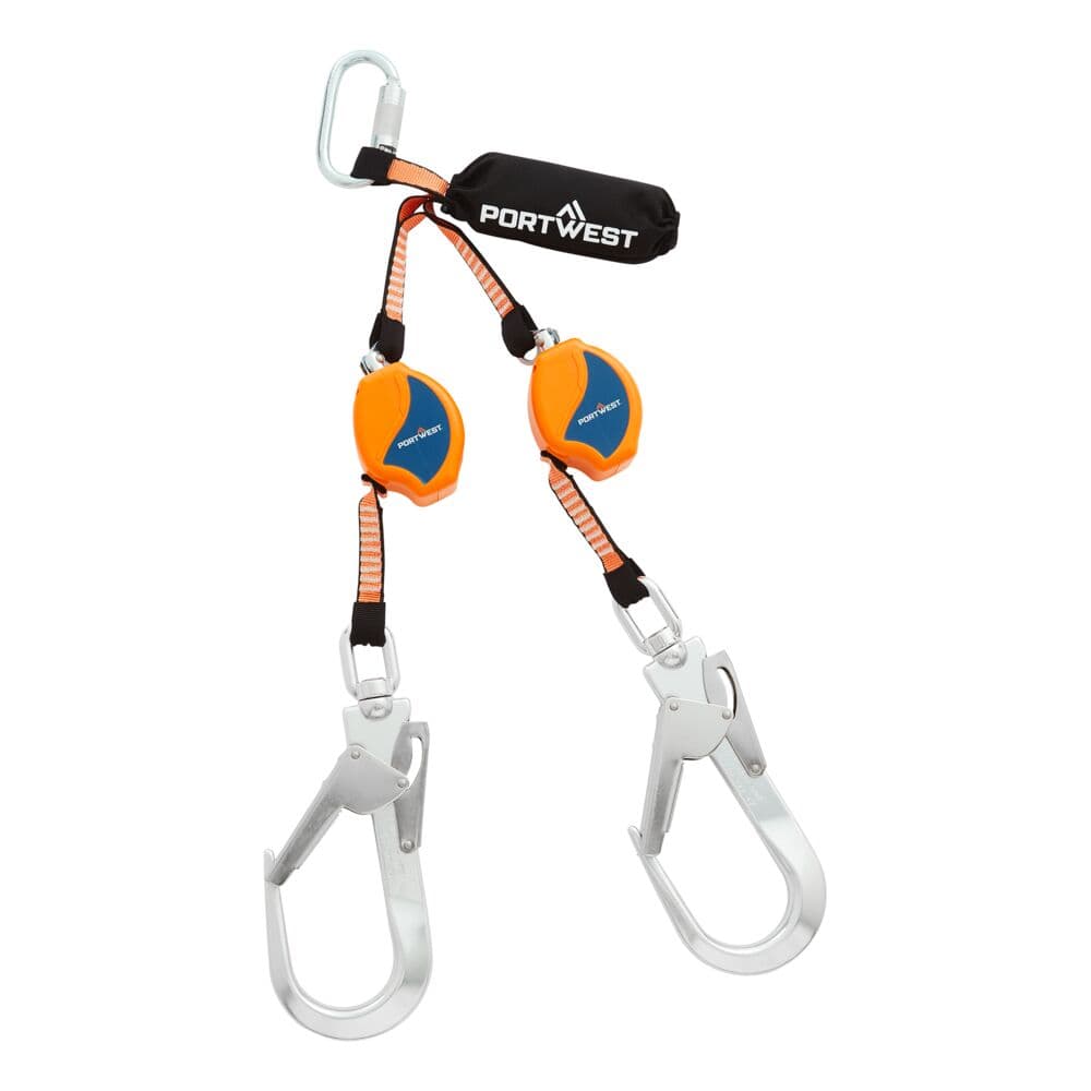 Longe antichute rétractable 2,5 m Portwest FP81 – 140 kg