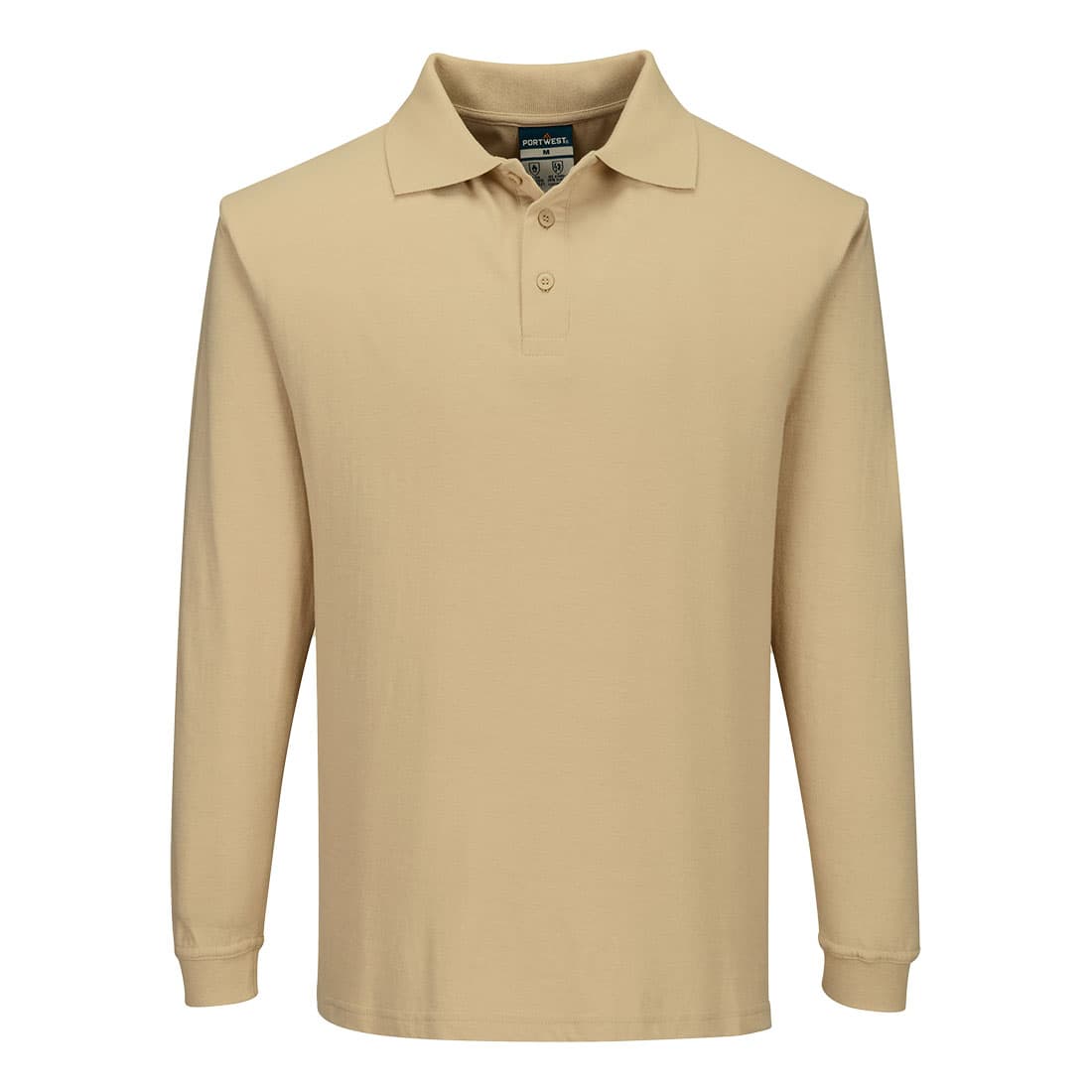 Polo manches longues Modaflame Bronze