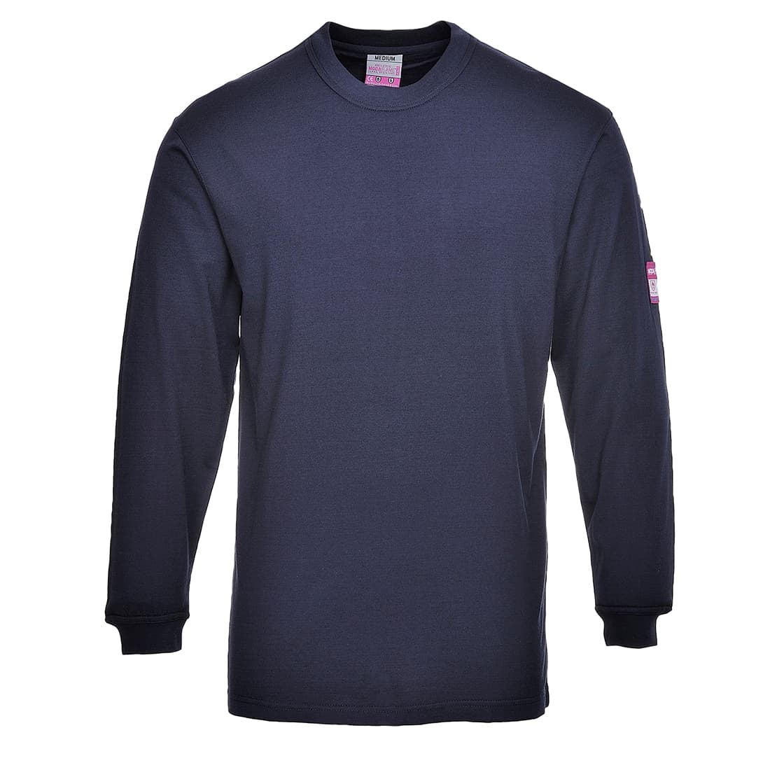 T-shirt ignifugé manches longues Modaflame FR Marine
