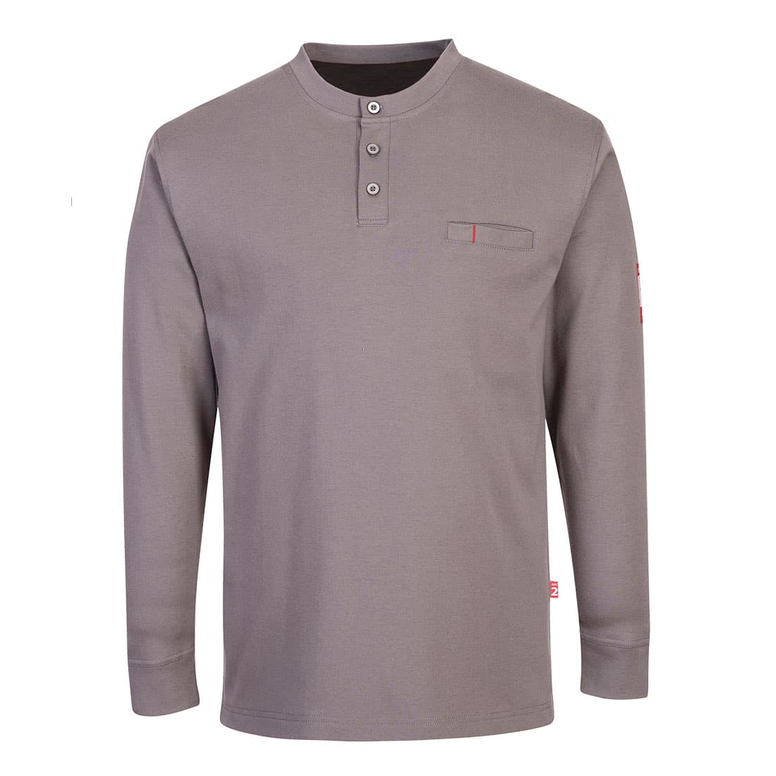 FR Henley antistatique Gris