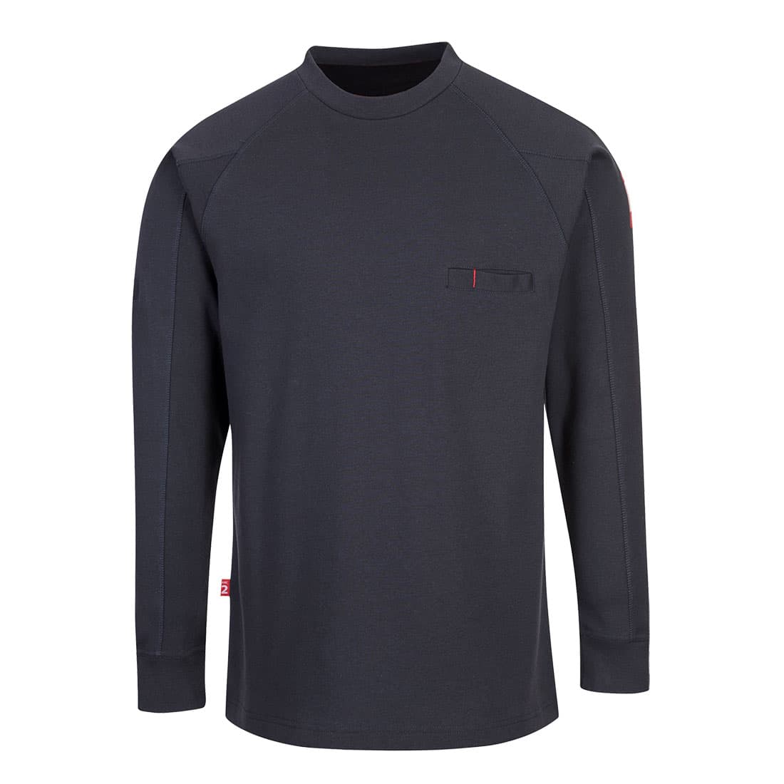 Tee shirt manches longues Bizflame FR Marine