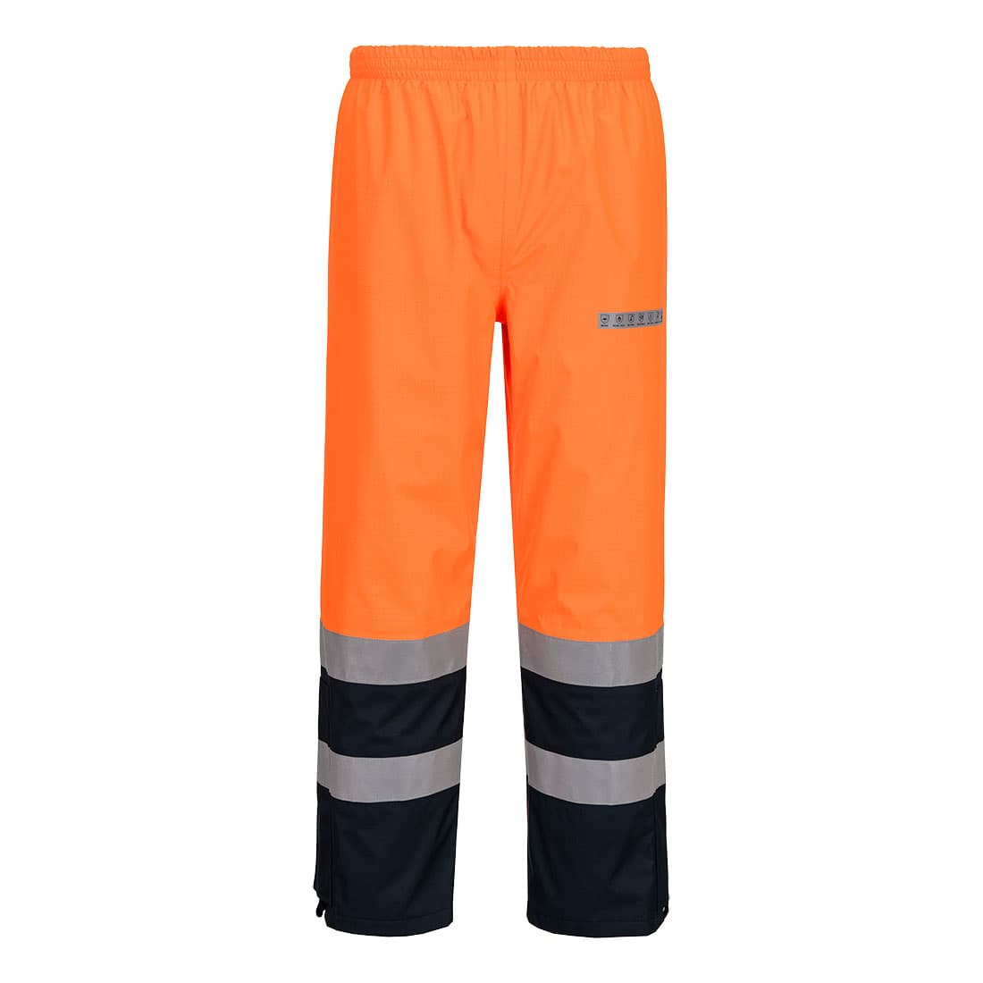 Pantalon de pluie Bizflame HV Orange/Marine