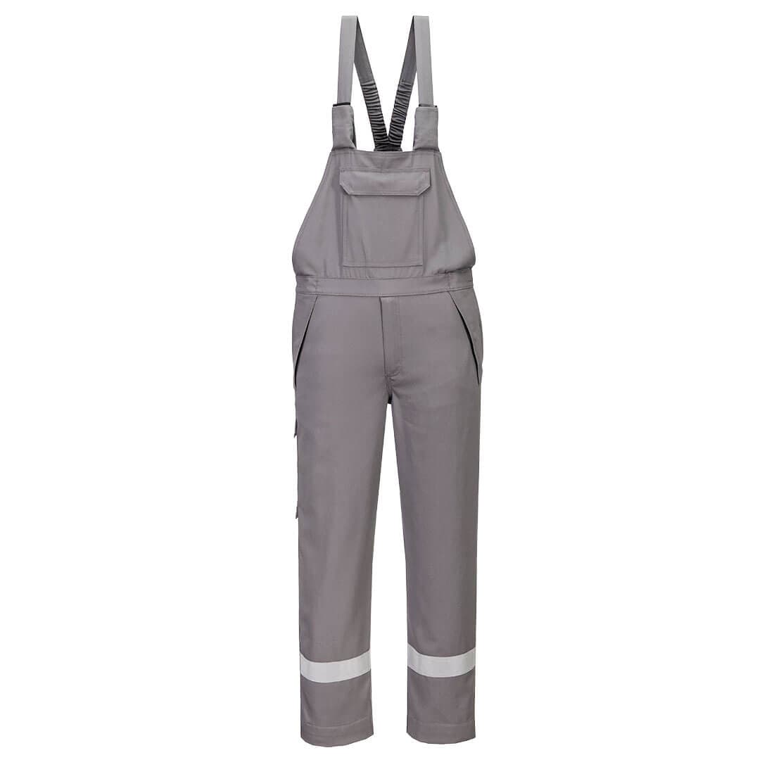 Cotte à bretelles multirisques 280g Gris