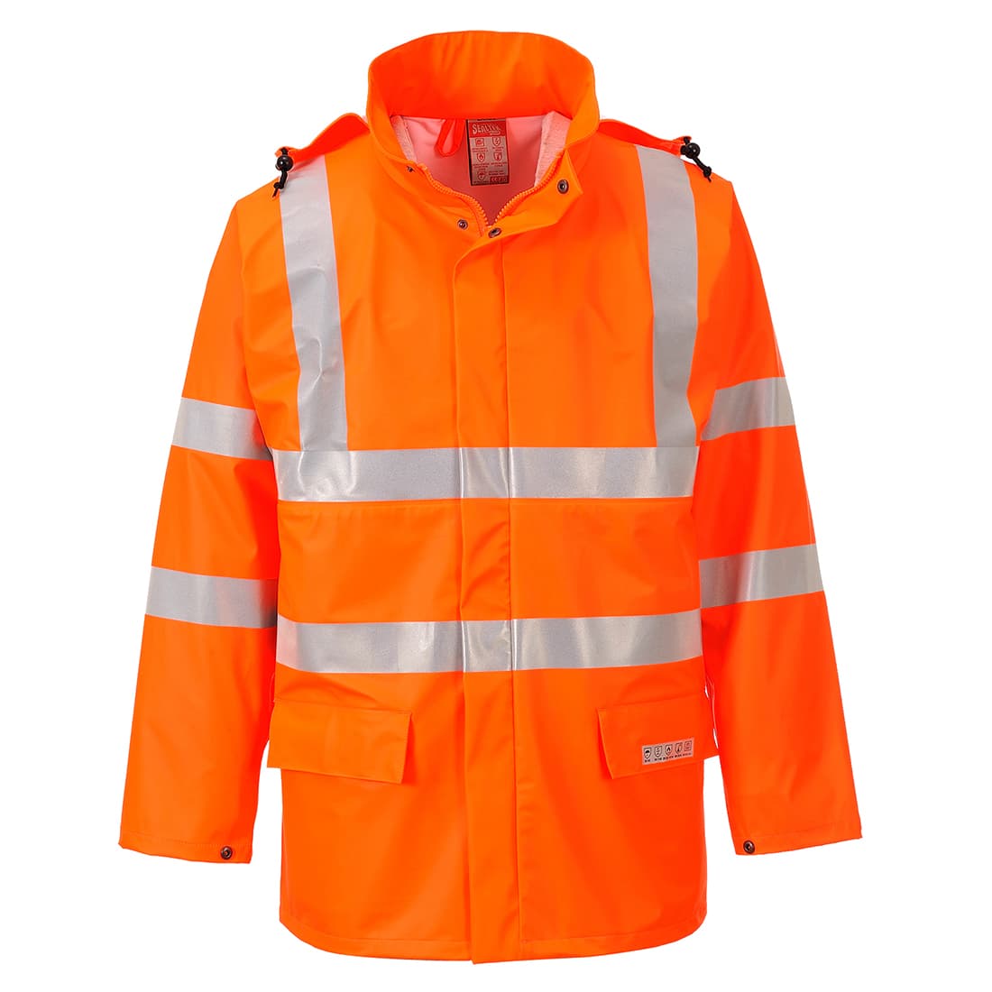 Veste de pluie HiVis FR Sealtex Orange