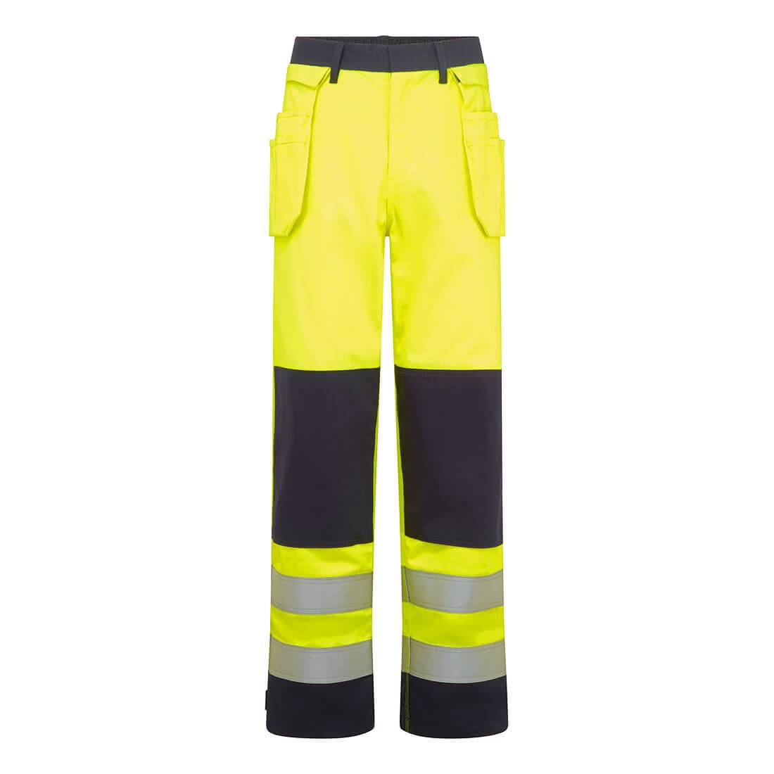 Pantalon hoslter Bizflame HV Jaune/Marine