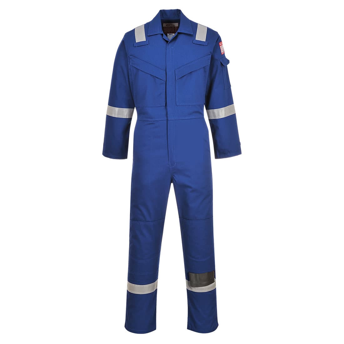 Combinaison Flamme Résistant et Antistatique 350g Bleu Royal