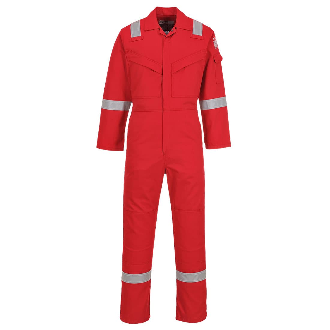 Combinaison Flamme Résistant et Antistatique 350g Rouge