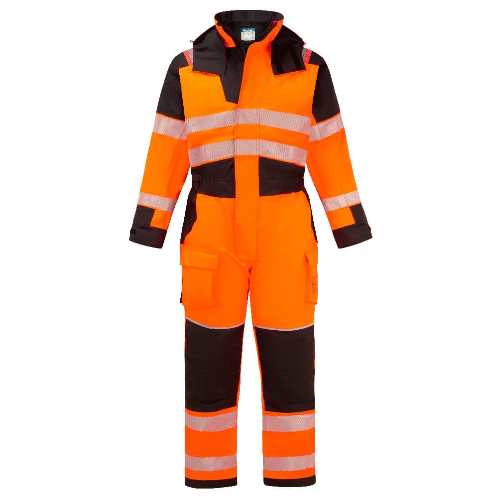 Combinaison d'hiver HV Modaflame PW3 Orange/Noir