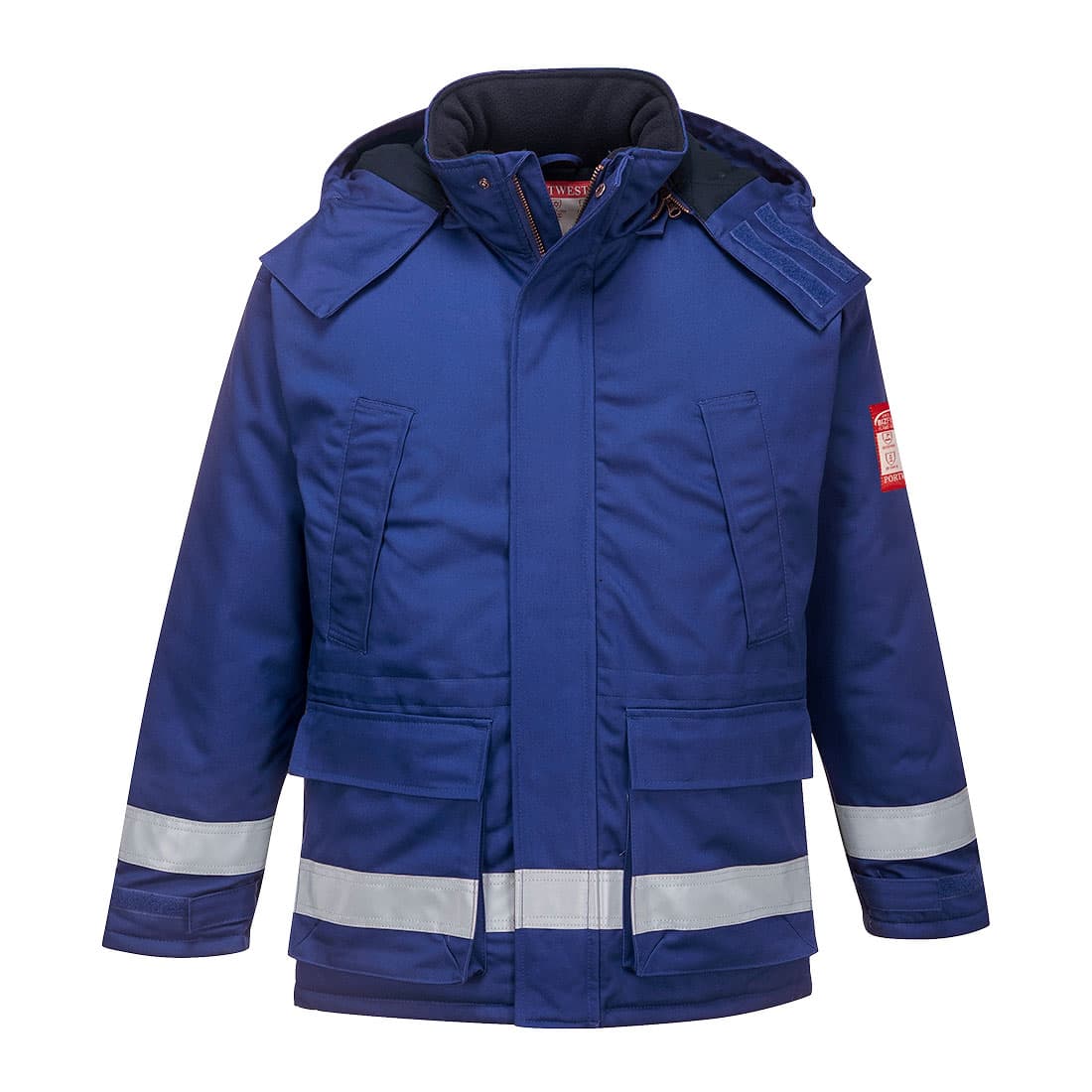 Parka Hiver FR Anti-Statique Bleu Royal