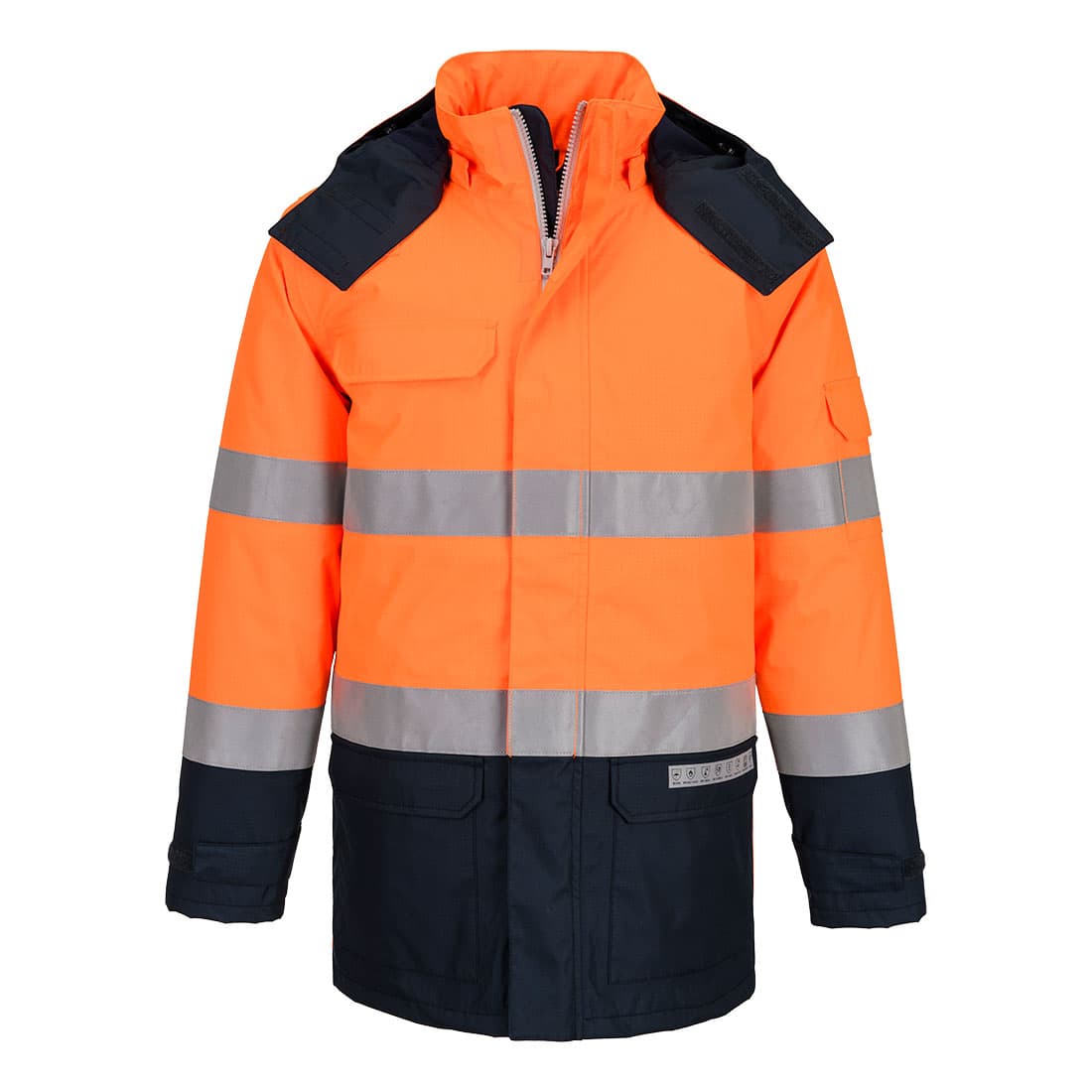 Parka Bizflame HV Orange/Marine