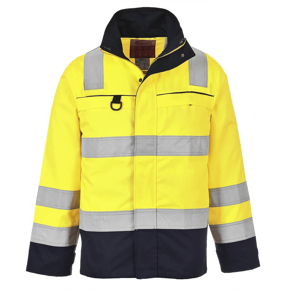 Blouson Haute-Visibilité multirisques Jaune/Marine