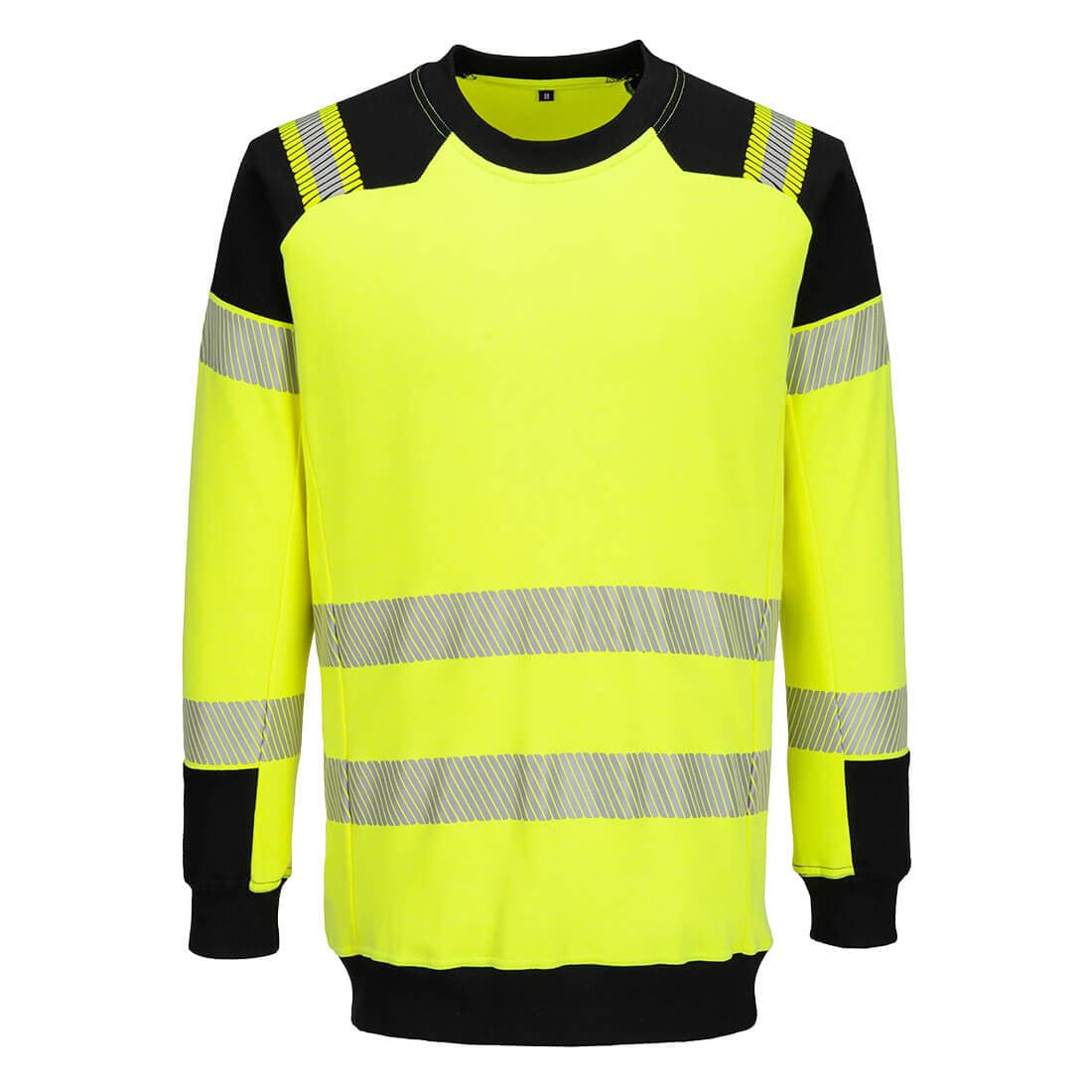 Sweat-shirt PW3 Modaflame HV FR Jaune/Noir