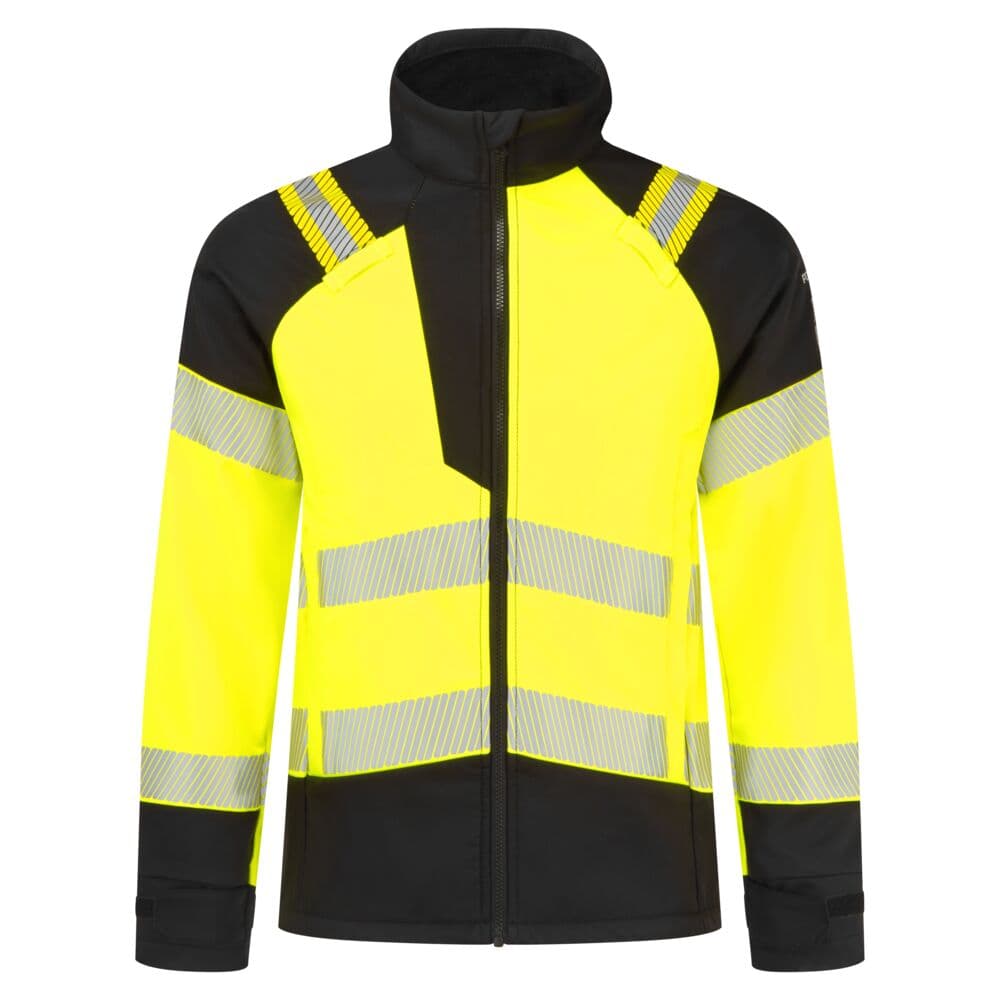 Softshell multirisques HV PW3 Jaune/Noir