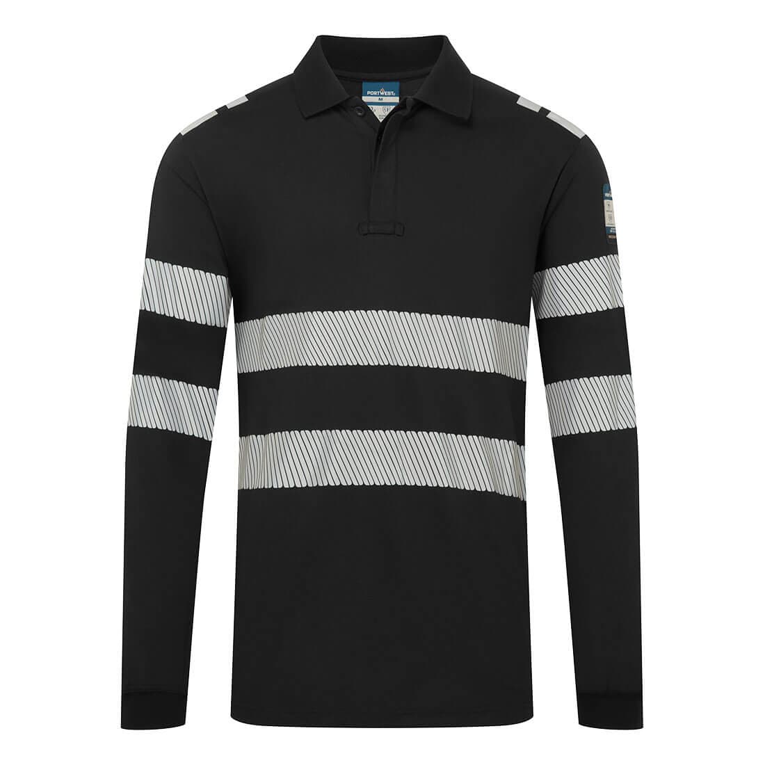 Polo ML PW3 Modaflame FR Noir