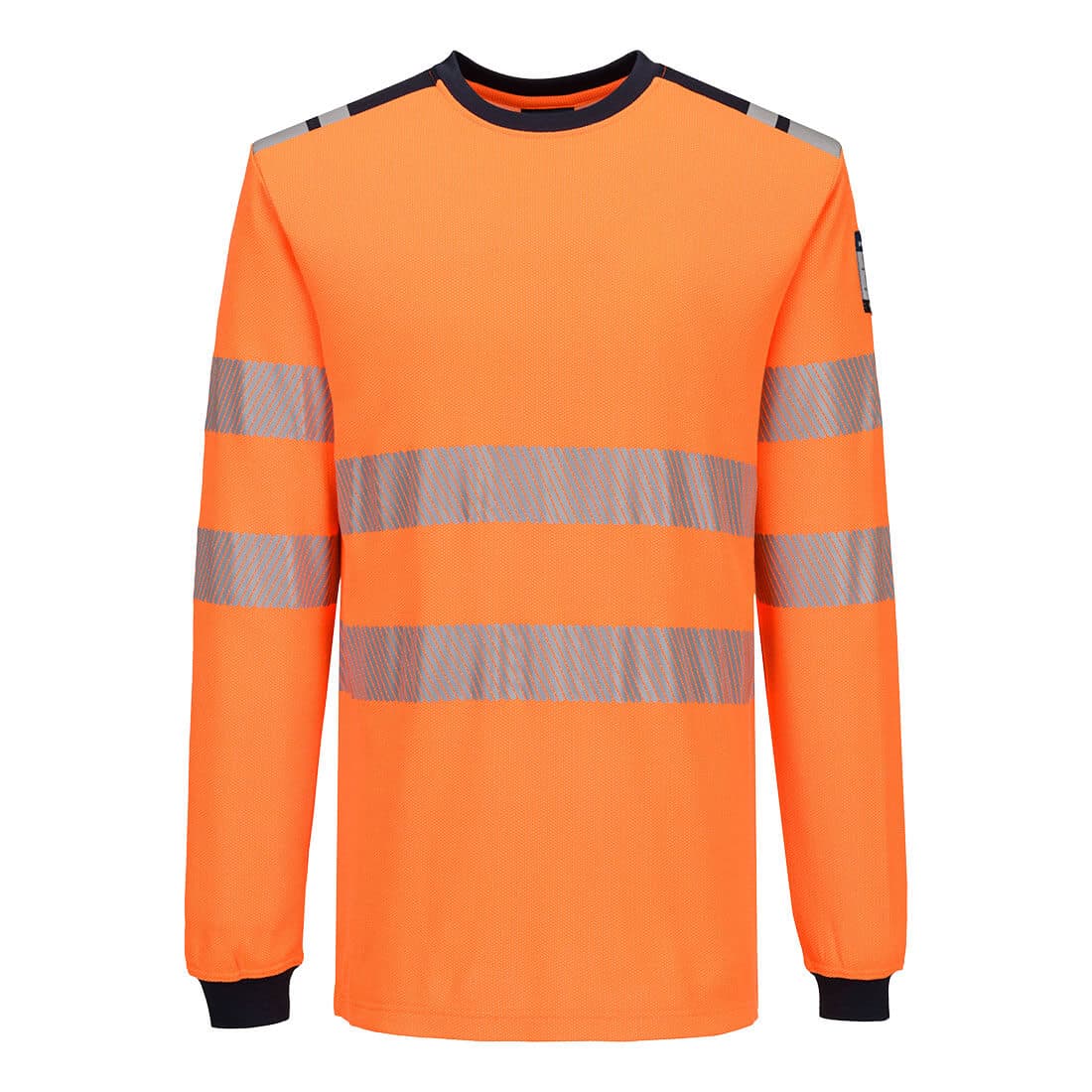 Tee-shirt manches longues Modaflame PW3 HV Orange/Marine