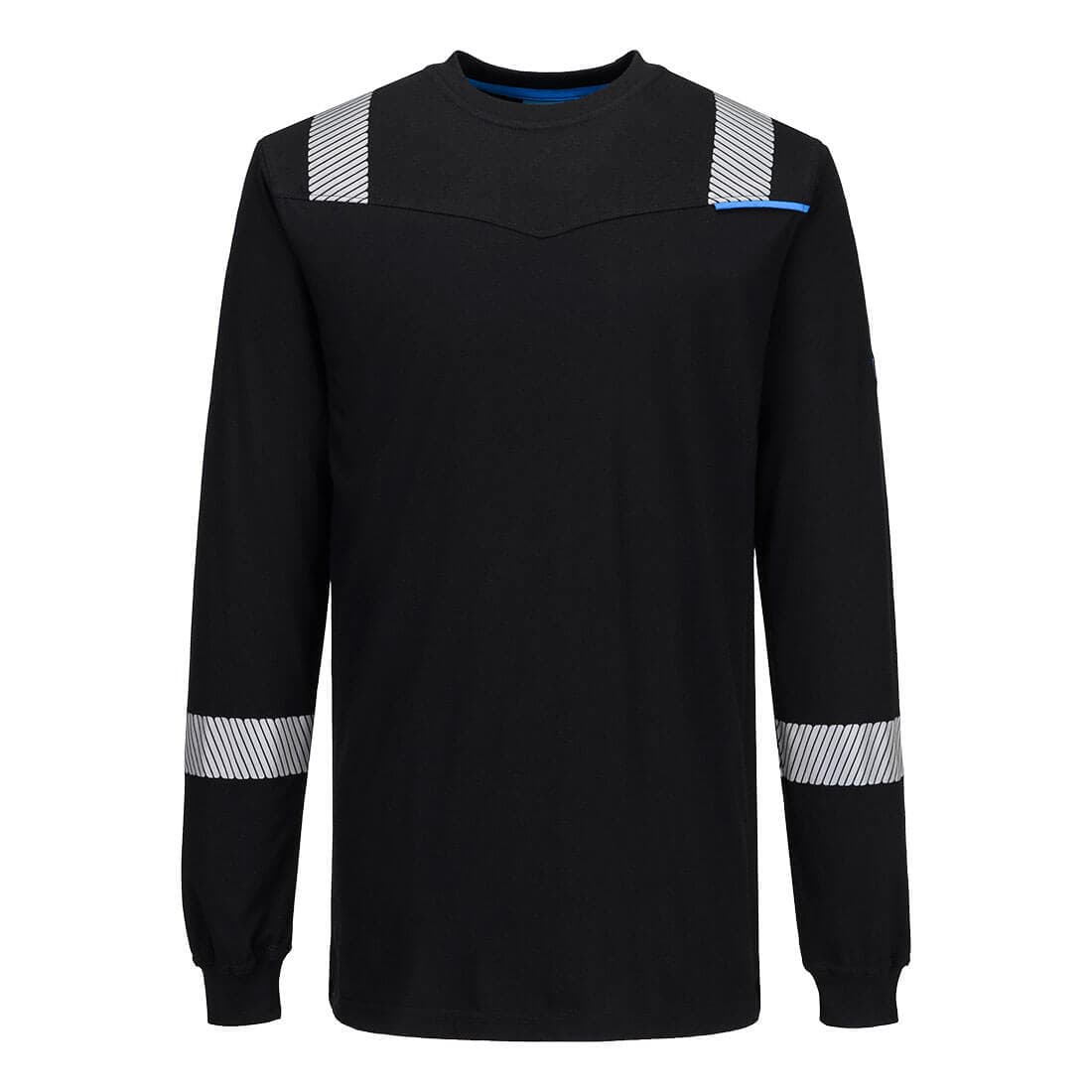 T-shirt manches longues WX3 Modaflame Knit FR Noir