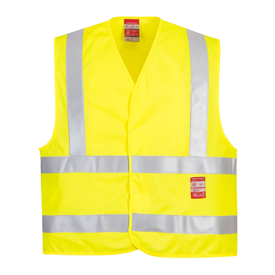 Gilet HV Résistant à la flamme Jaune