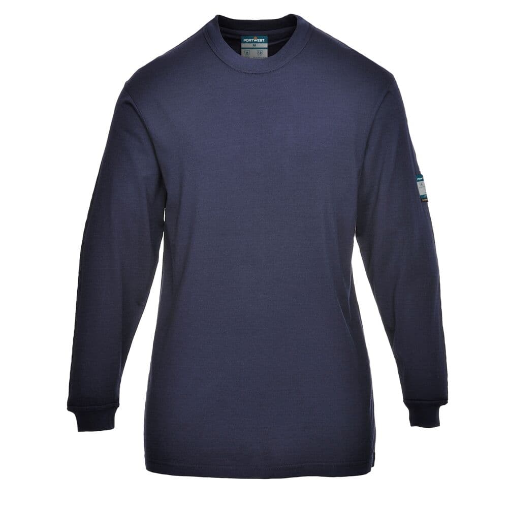 Tee shirt femme ML Modaflame FR Marine