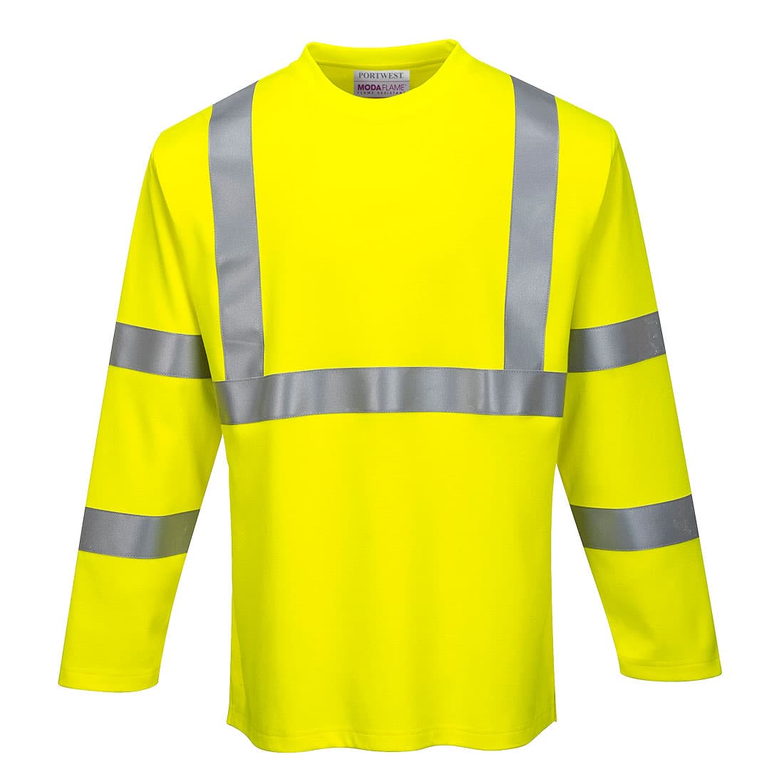T-shirt à manches longues haute visibilité FR Jaune
