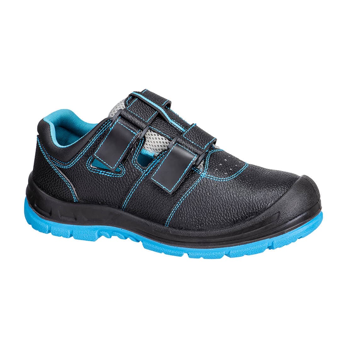 Chaussure composite S1 ESD SR FO Noir/Bleu
