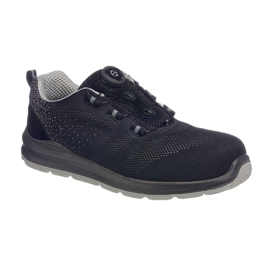 Basket de sécurité composite - Laçage rapide Wire Lace - Noir/Gris