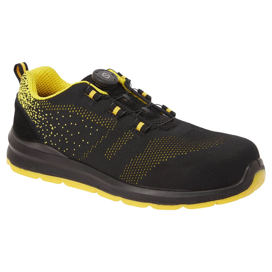 Basket de sécurité composite - Laçage rapide Wire Lace - Noir/jaune