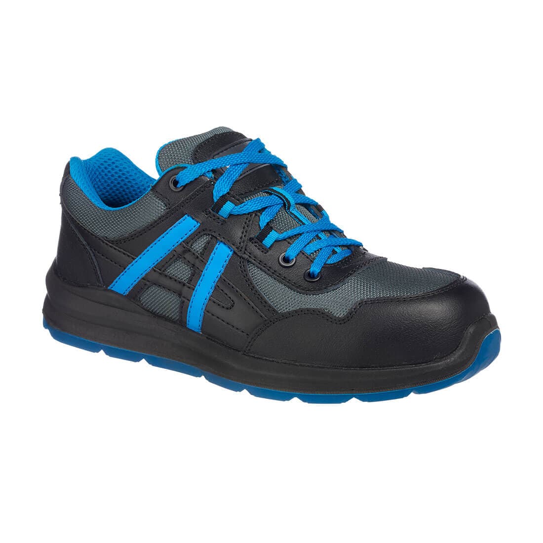 Portwest Compositelite Mersey Trainer S1P Noir/Bleu