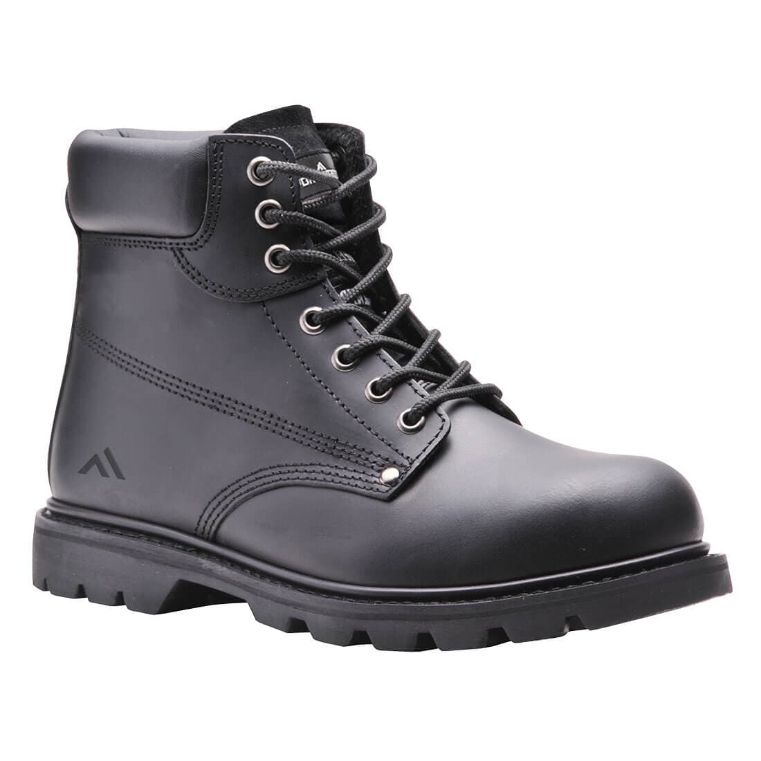 Brodequin cuir action embout acier SBP HRO Noir