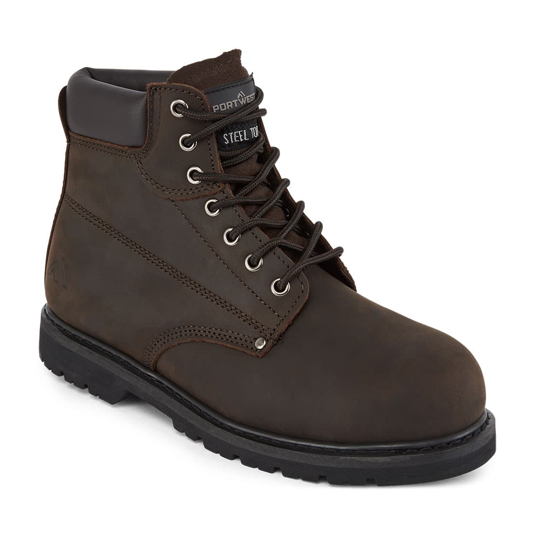 Brodequin Cousu Flexi-Welt SB HRO Brun