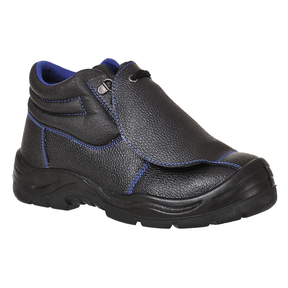 Chaussure haute métatarsienne cuir acier S3 SR FO M HRO Noir