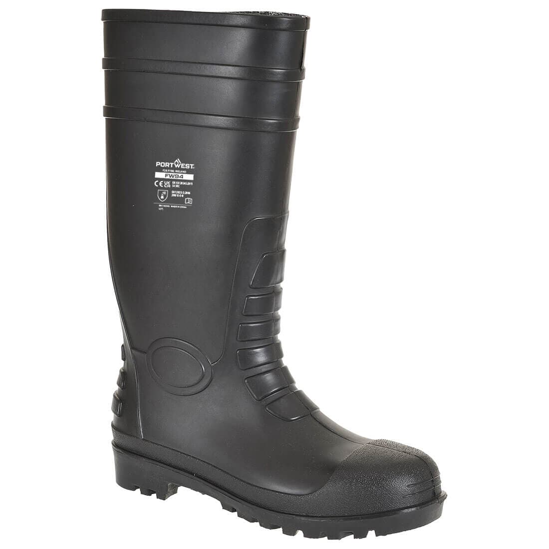 Botte de sécurité Wellington S4 Noir