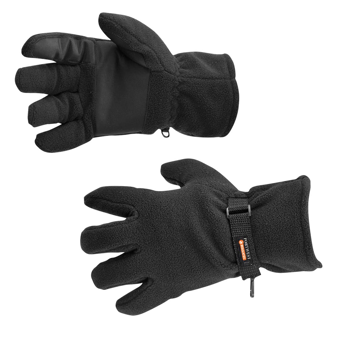 Gant Polaire doublé Insulatex Noir