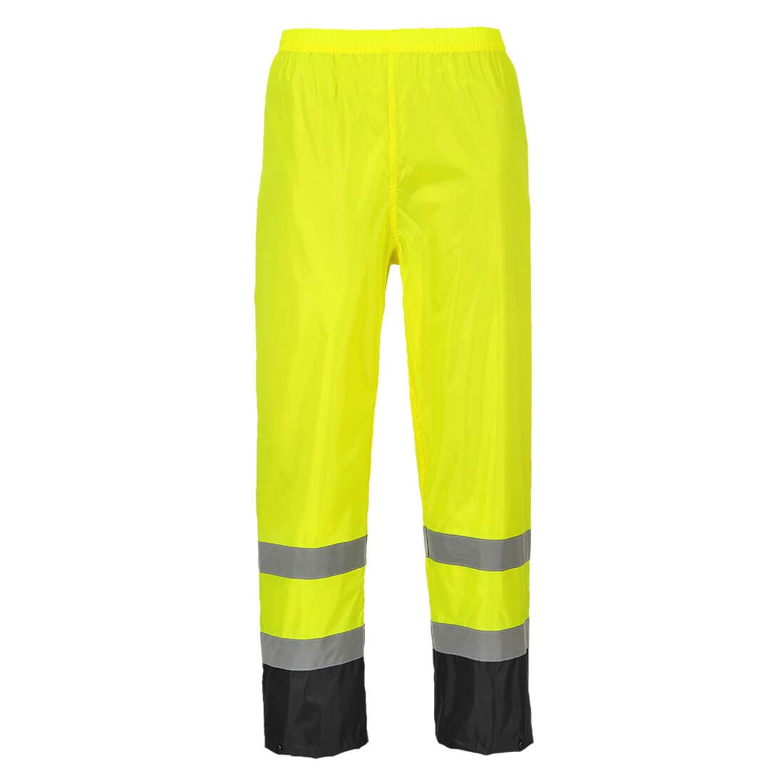 Pantalon de pluie Hi-Vis bicolore Jaune/Noir