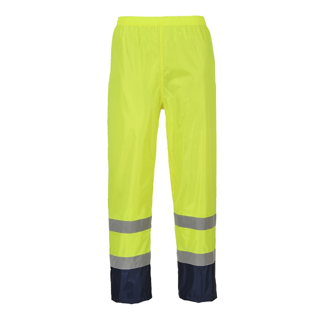 Pantalon de pluie Hi-Vis bicolore Jaune/Marine