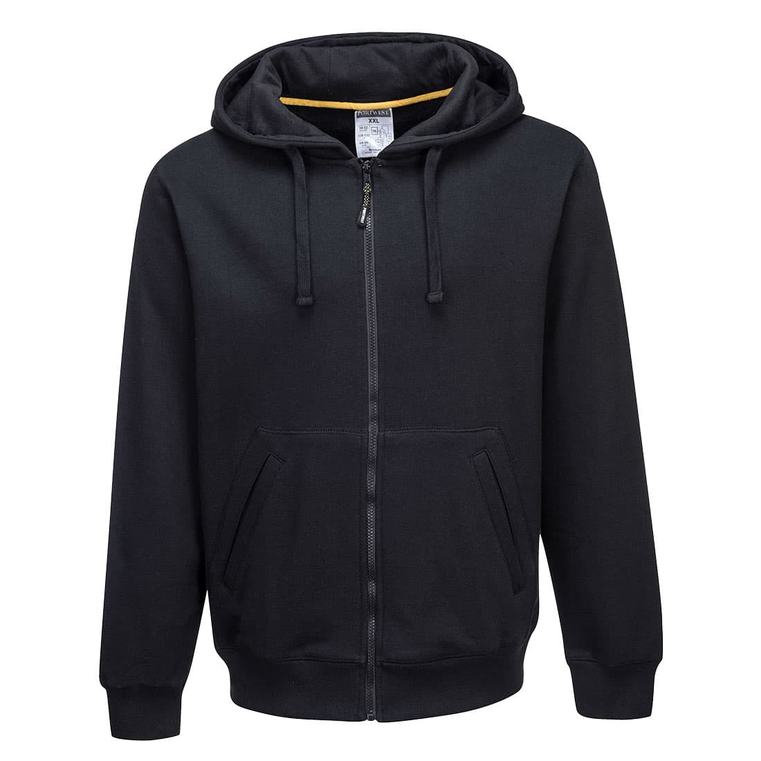 Sweatshirt Zippé à capuche Nickel Noir