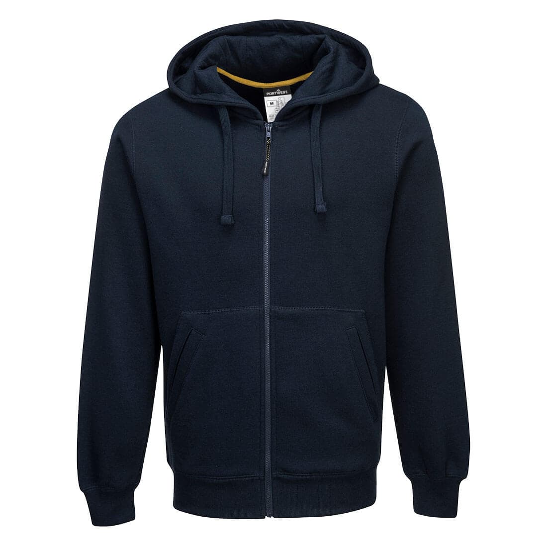 Sweatshirt Zippé à capuche Nickel Marine